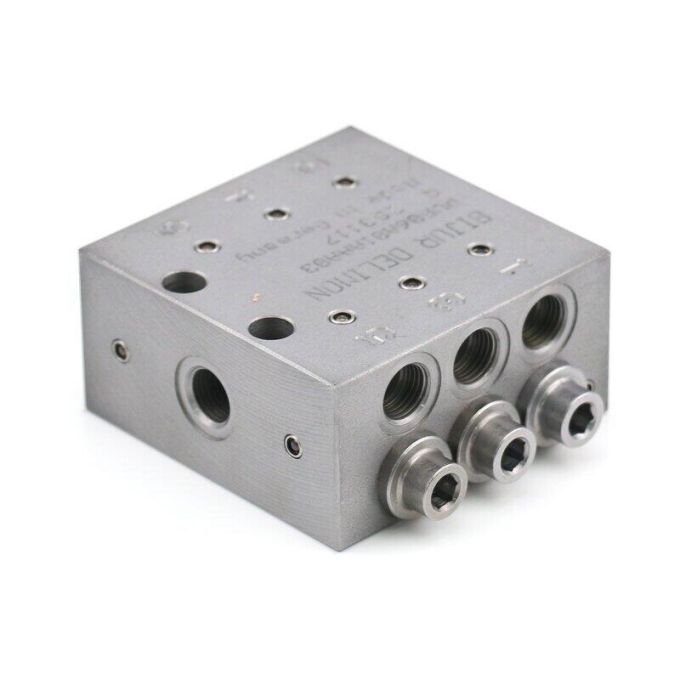 DELIMON PVB10A02cfffa02 PV-B Distributor 3 Outlets with Pin and Dia 10 Inlet & Dia 6 Outlets Fittings