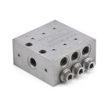 DELIMON PVB10A02cfffa02 PV-B Distributor 3 Outlets with Pin and Dia 10 Inlet & Dia 6 Outlets Fittings