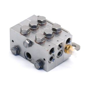 DELIMON ZPA03A01AIF04 Distributor ZPA 3 Segments 4 Outlets 01AA 02AA 01CC with non-return valve, with motion indicator