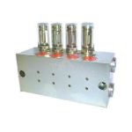 DELIMON ZVB04A303300 Distributor 4 Outlets 3cc W Adj Ind.