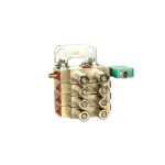 DELIMON PLA04A01IIII00 Distributor Air Lubrication A 4 Segments 8 Outlets 02AA 02AA 02AA 02AA with non return valve, with motion indicator