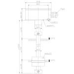 DELIMON 39161SXXX Liquid Level Switch (Float Switch) 250V for Oil for 200L Barrel